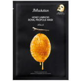 Восстанавливающая тканевая маска с прополисом JMsolution Honey Luminous Royal Propolis Mask