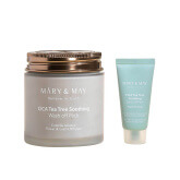 Глиняная маска для чувствительной кожи Mary&May CICA TeaTree Soothing Wash Off Pack