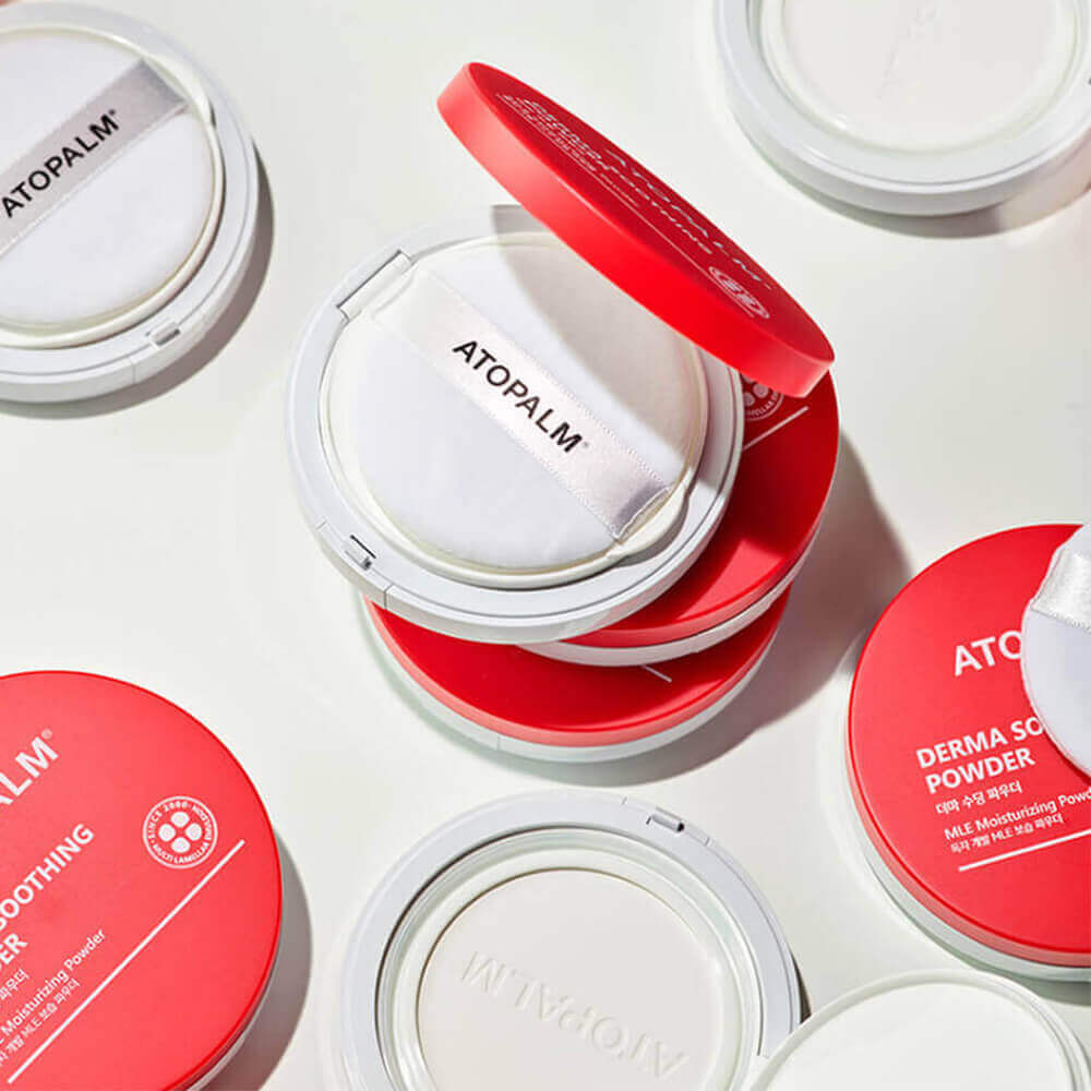 Матирующая пудра с пантенолом Atopalm Derma Soothing Powder