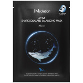 Тканевая маска с акульим скваланом JMsolution Active Shark Squalane Balancing Mask Prime
