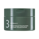 Очищающий бальзам с углём numbuzin No.3 Pore & Makeup Cleansing Balm with Green Tea and Charcoal