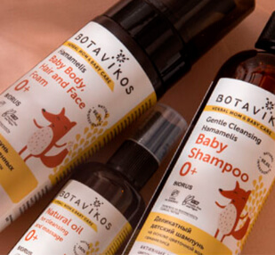Натуральные средства Botavikos для мам и малышей