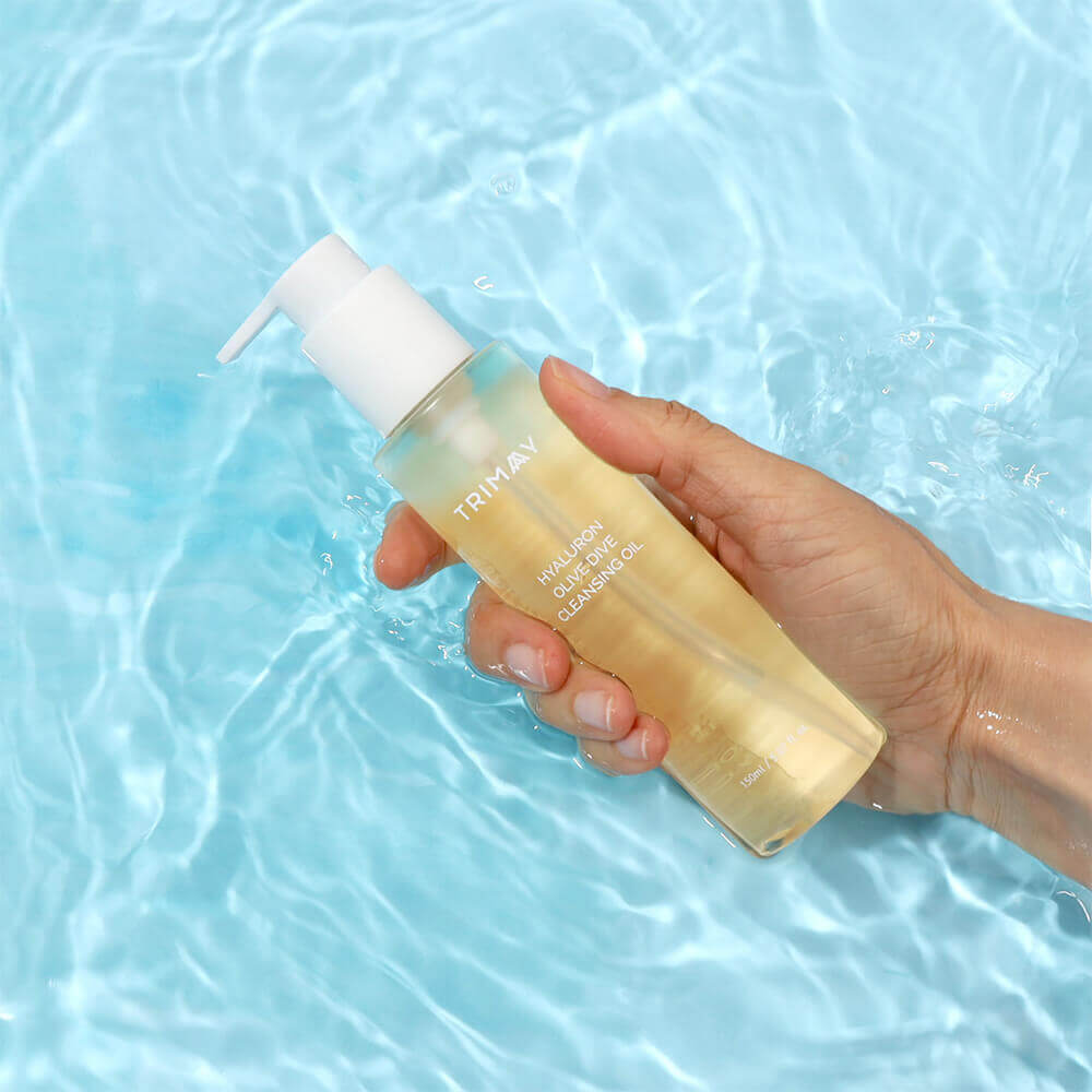 Слабокислотное гидрофильное масло Trimay Hyaluron Olive Dive Cleansing Oil
