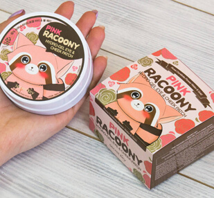 Видеообзор розовых патчей Pink Racoony