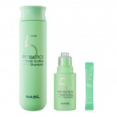 Глубокоочищающий шампунь с пробиотиками Masil 5 Probiotics Scalp Scaling Shampoo