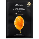 Гидрогелевая маска с прополисом JMsolution Honey Luminous Royal Propolis Hydrogel Mask Black