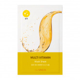 Витаминная тканевая маска для сияния кожи The Saem Bio Solution Radiance Multi Vitamin Mask Sheet
