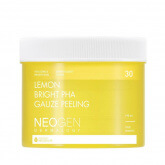 Осветляющие пилинг-пэды с лимоном Neogen Dermalogy Lemon Bright PHA Gauze Peeling