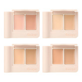 Палетка консилеров с кистью Dasique Pro Cover Dual Concealer Palette