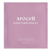 Гидрогелевая маска с коллагеном и гиалуроновой кислотой Arocell Super Power Mask EX