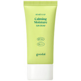 Солнцезащитный крем с хауттюйнией Goodal Heartleaf Calming Moisture Sun Cream SPF50+ PA++++
