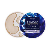 Укрепляющие тканевые патчи для глаз с бета-глюканом Petitfee B-Glucan Deep Firming Eye Mask