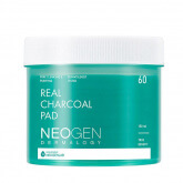 Очищающие пэды с древесным углём Neogen Dermalogy Real Charcoal Pad 