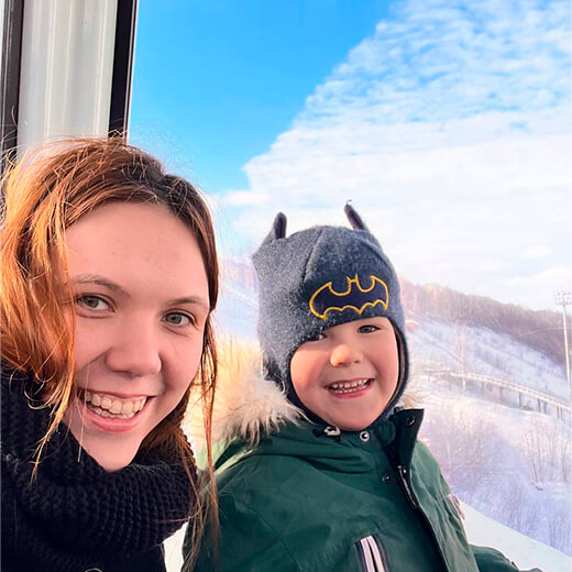 Полина и Арсений