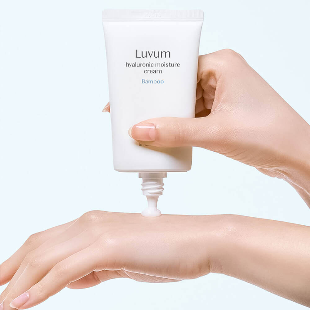 Базовый гиалуроновой крем Luvum Hyaluronic Moisture Cream Bamboo