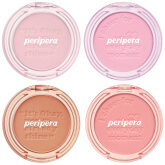 Шелковистые компактные румяна Peripera Pure Blushed Sunshine Cheek
