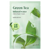 Тонизирующая тканевая маска с зелёным чаем Goodal Green Tea Infused Water Mild Sheet Mask