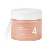 Мягкие пилинг-пэды для выравнивания рельефа numbuzin No.4 Pore Zero Peeled Egg Toner Pad