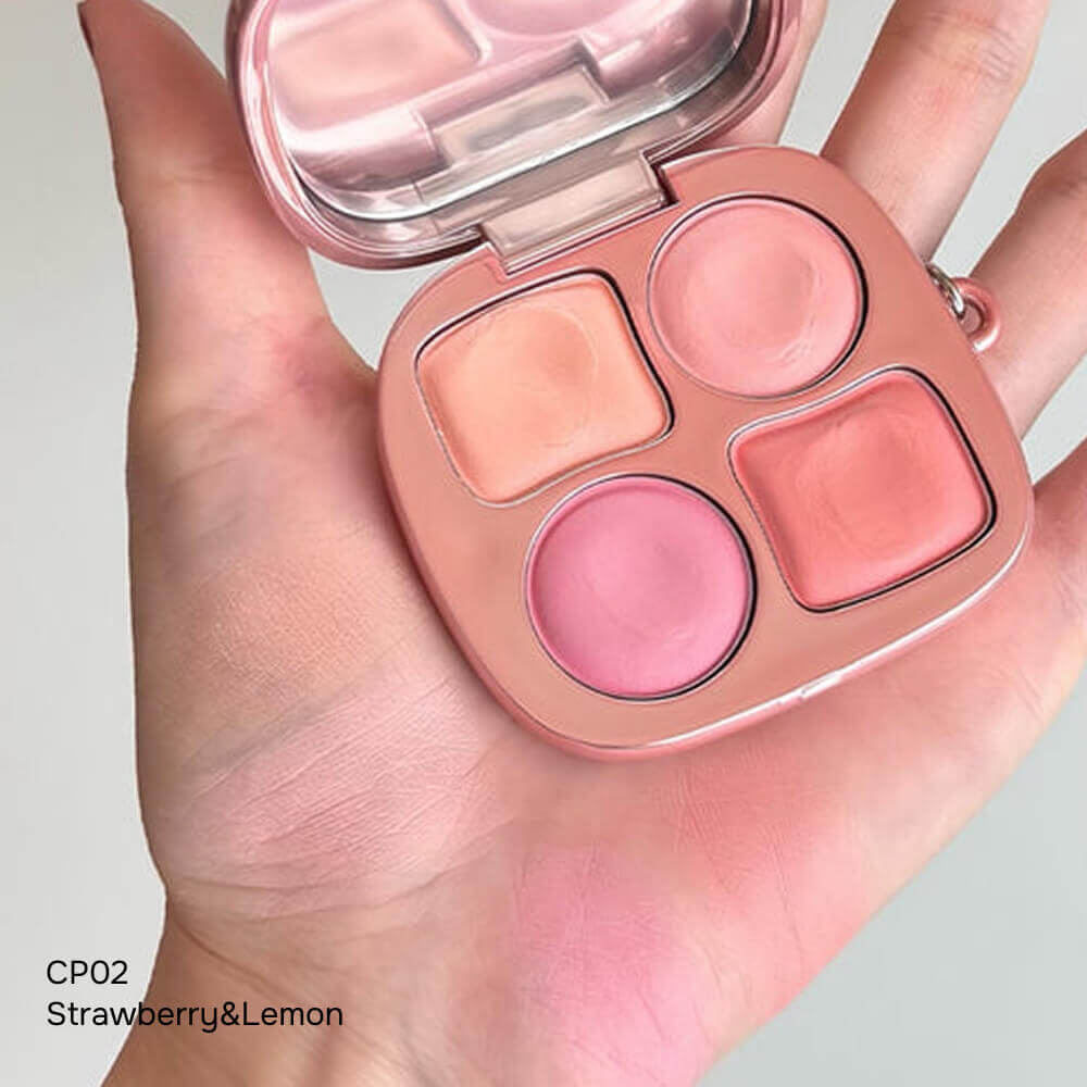 Компактная палетка румян fwee Pocket Cheek Palette