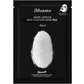 Маска для упругости кожи с протеинами шелка JMsolution Water Luminous Silky Cocoon Mask Plus Black