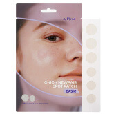 Успокаивающие точечные патчи от воспалений с красным луком IsNtree Onion Newpair Spot Patch Basic