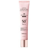 Тонирующий санскрин с коллагеном WellDerma Tone Up Sun Cream Sapphire Collagen Perfect SPF50+ PA+++