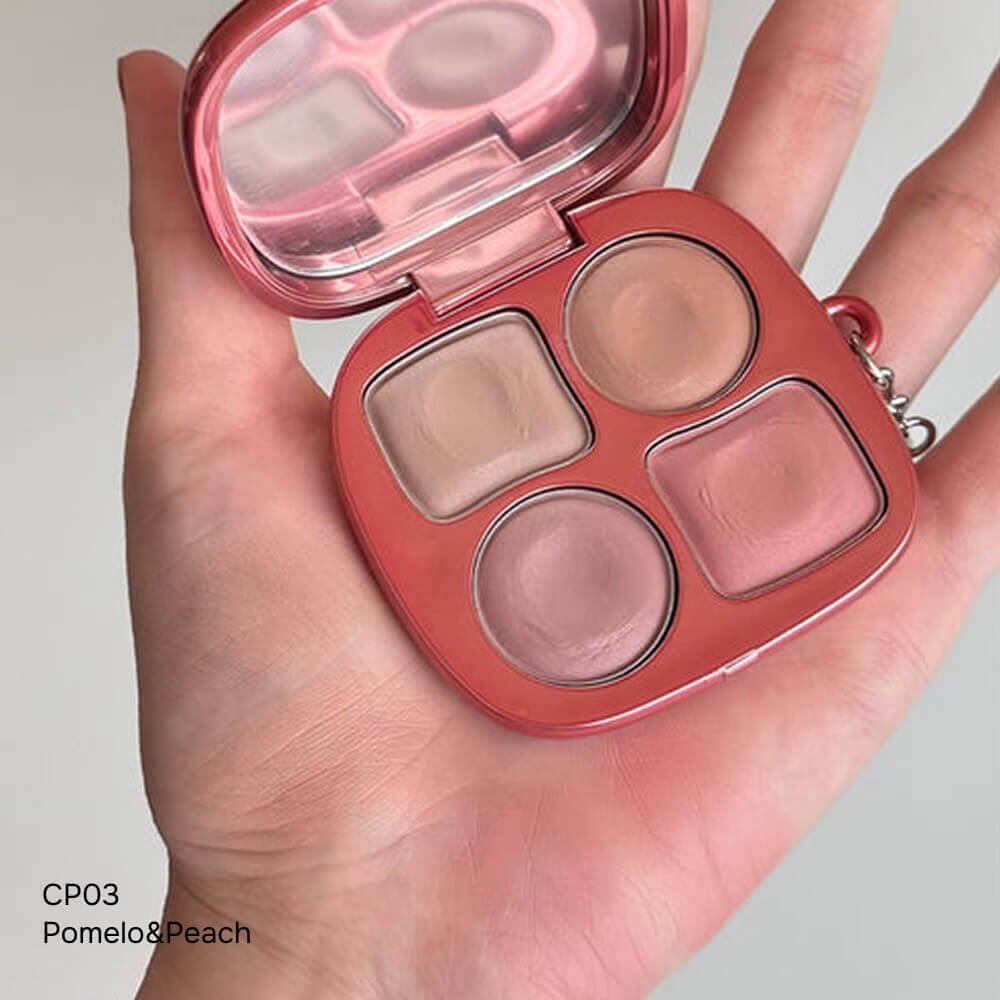 Компактная палетка румян fwee Pocket Cheek Palette