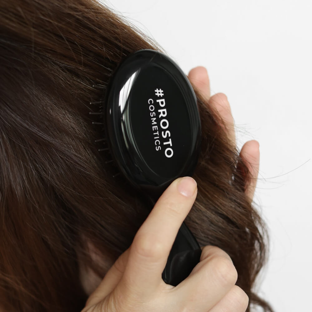 Массажная расческа для бережного распутывания волос PROSTO