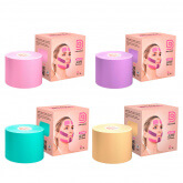 Мягкий кинезио тейп для лица из натурального хлопка BBalance Super Soft 5см*5м 