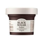 Скраб для лица с чёрным сахаром Skinfood Black Sugar Perfect Essential Scrub 2X