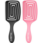 Арома-расческа для сухих и влажных волос Solomeya Wet Detangler Aroma Brush Paddle