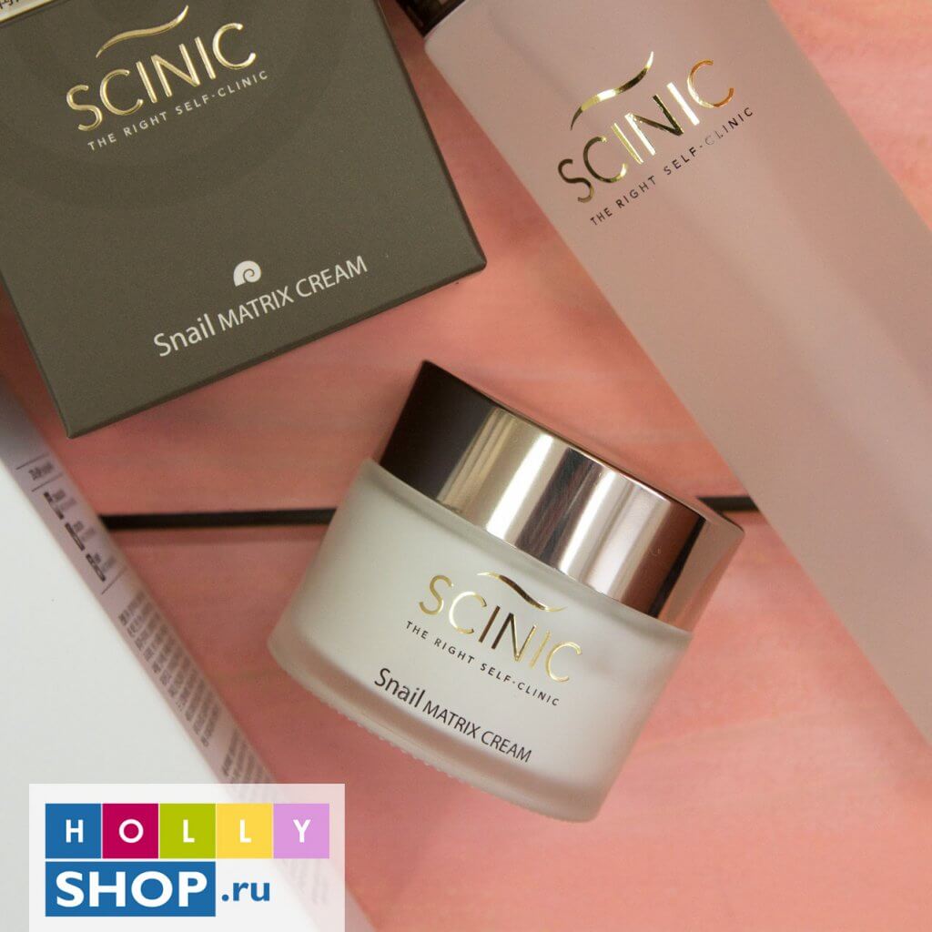 Антивозрастная серия Scinic Snail Matrix Антивозрастная серия Scinic Snail Matrix
