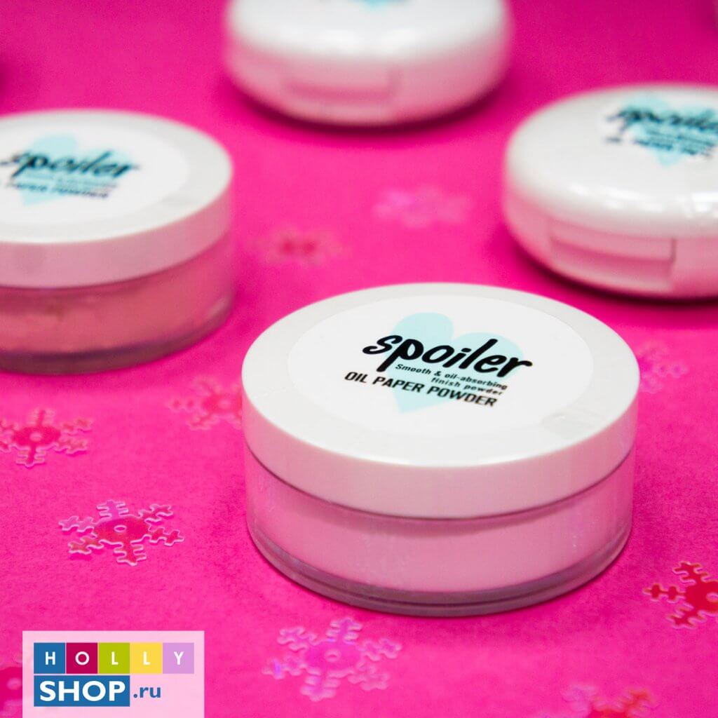 Матирующая рассыпчатая пудра Tony Moly Spoiler Oil Paper Powder Матирующая рассыпчатая пудра Tony Moly Spoiler Oil Paper Powder