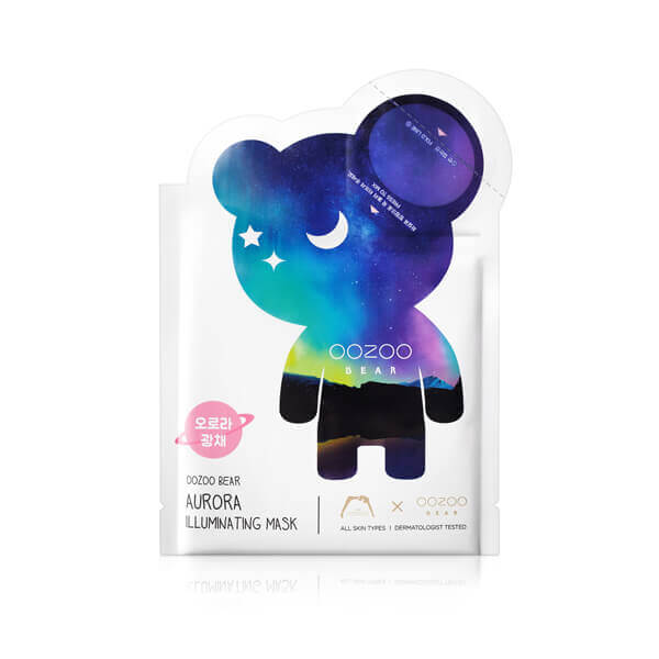 THE OOZOO Oozoo Bear Aurora Illuminating Mask