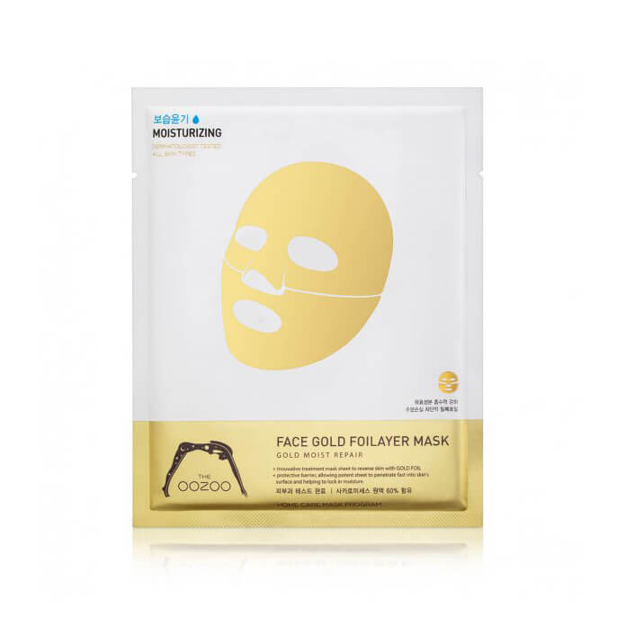 THE OOZOO Face Gold Foilayer Mask.jpg