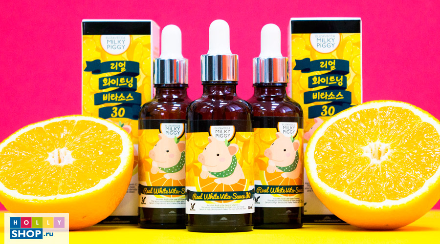 Осветляющая и омолаживающая сыворотка для лица Elizavecca Real White Vita-Sauce 30% Vita-sauce.jpg