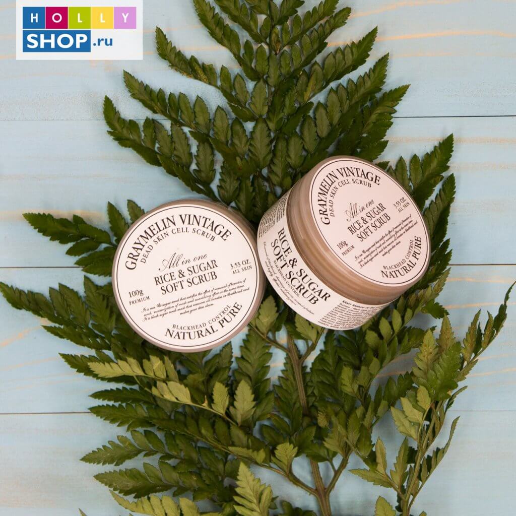 Рисово-сахарный мягкий скраб для лица Graymelin Rice & Sugar Soft Scrub DSC08102.jpg