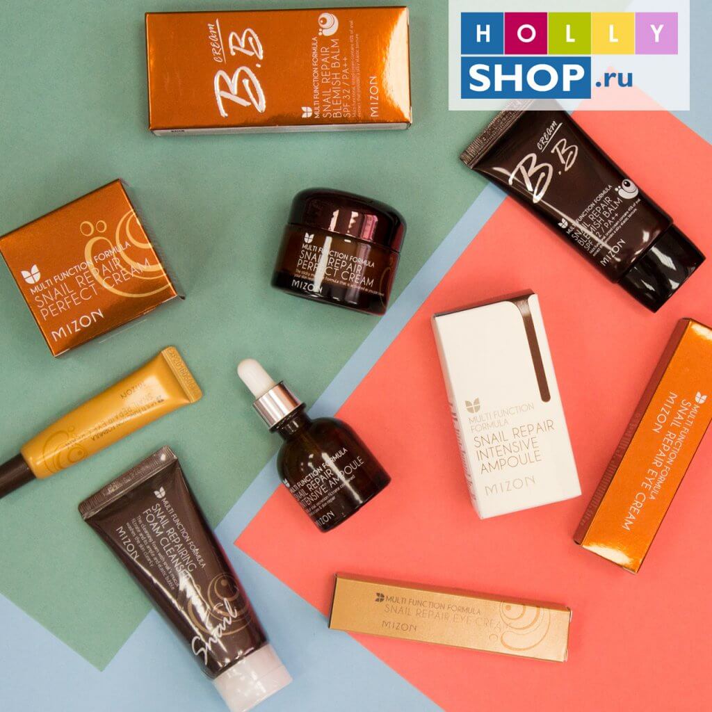 Корейская косметика Mizon с муцином улитки. Корейская косметика Mizon