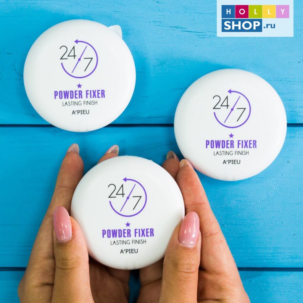 Бесцветная пудра-фиксатор макияжа Apieu 24/7 Powder Fixer Бесцветная пудра-фиксатор макияжа Apieu 24/7 Powder Fixer