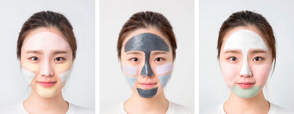 Мультимаскинг с масками Innisfree Jeju Volcanic Color Clay Mask Мультимаскинг с масками Innisfree Jeju Volcanic Color Clay Mask