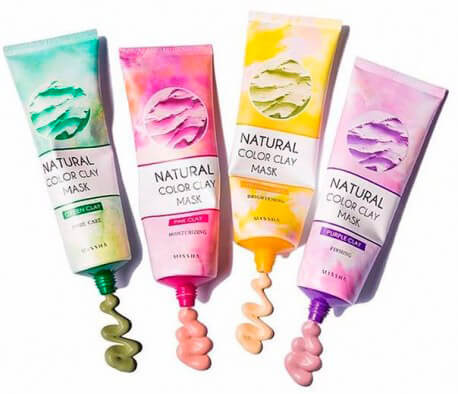 Глиняные маски Missha Natural Color Clay Mask Глиняные маски Missha Natural Color Clay Mask