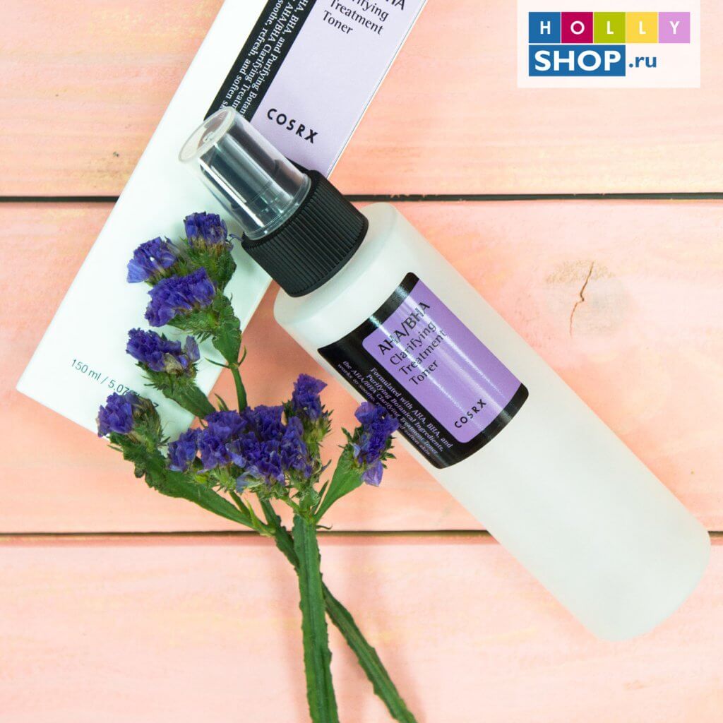 Мягкий очищающий тоник с кислотами COSRX AHA/BHA Clarifying Treatment Toner DSC09218.jpg